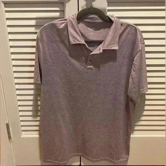 Purple Active Light Mens Polo - Picture 1 of 3